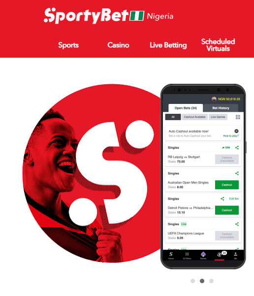 SportyBet mobile